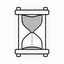 Animated hourglass icon
